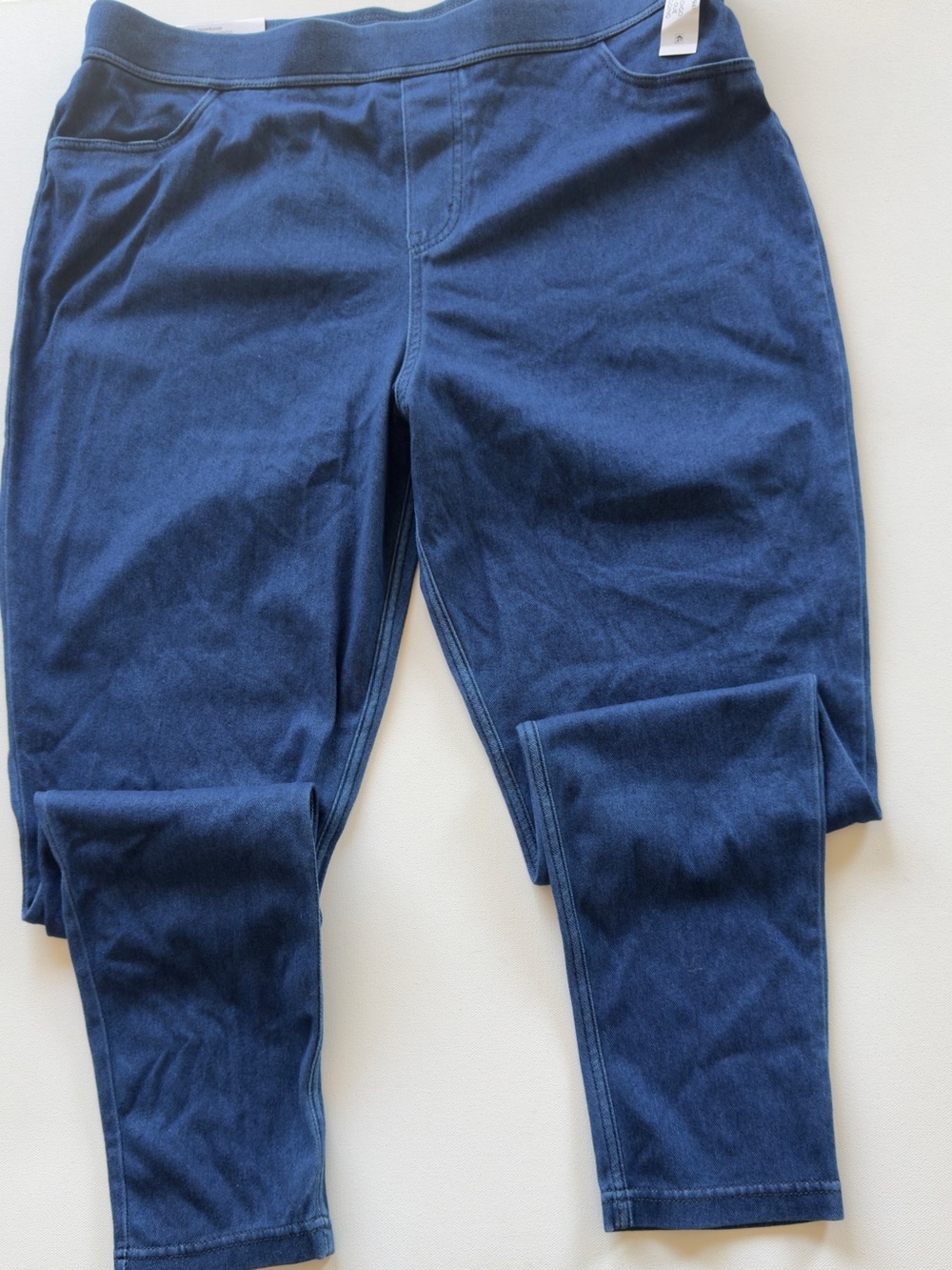 NWT Women's Nine West Women's Dark Blue Pull-On Jeggings Size 2XL 20-22 (D2) - Picture 2 of 10